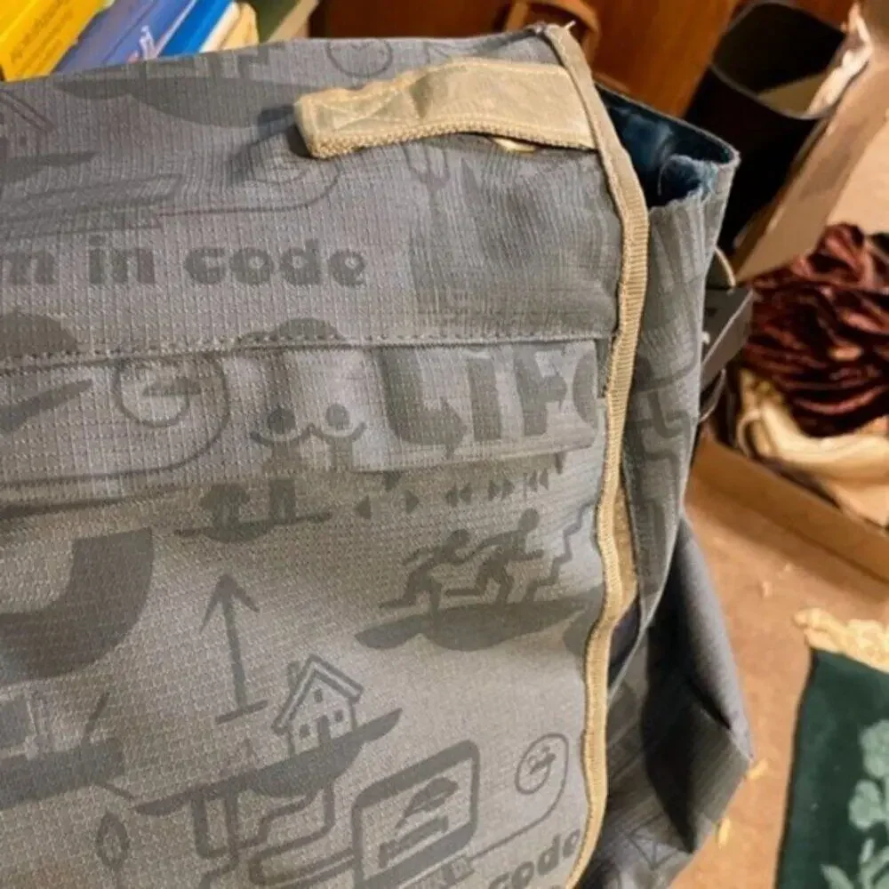 Computer bag from early 2000 blue